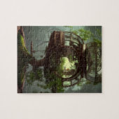 AI genereerde steampunk bonsai Legpuzzel (Horizontaal)