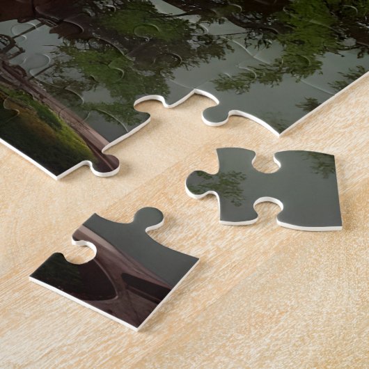 AI genereerde steampunk bonsai Legpuzzel (Zijkant)