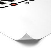 AI Geniaal Humor Tech Citaat Design Poster (Hoek)