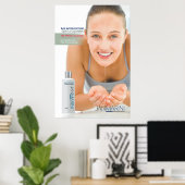 AI Gentle Cleanser 24x36" Poster (Thuiskantoor)