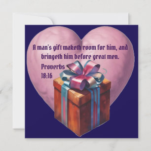 AI Gift Giving Prayer Kaart