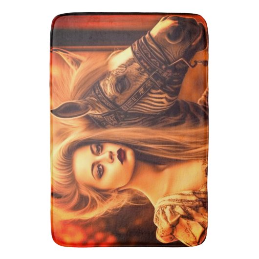 AI Girl Badmat (Voorkant Verticaal)