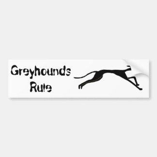 AI - Greyhound Racing Design Bumpersticker