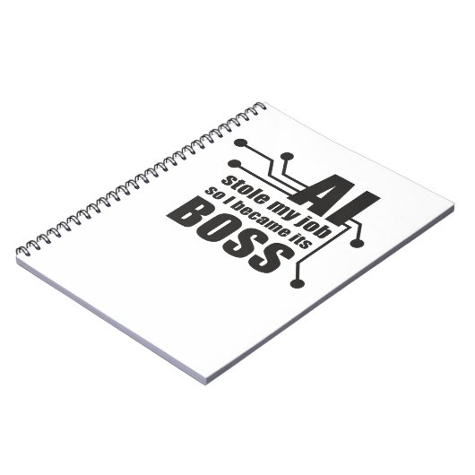 AI heeft mijn baan gestolen, dus ik werd de baas Notitieboek (Linkerzijde)