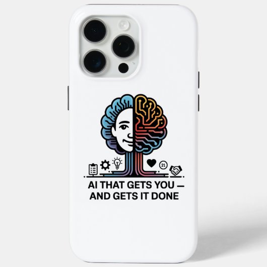 AI-hersentechnologieontwerp voor innovators Case-Mate iPhone Case (Achterkant)