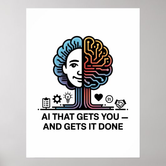 AI-hersentechontwerp voor innovators Poster (Voorkant)