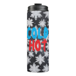 AI Hete Koude Sneeuwvlok Thermische Tumbler Thermosbeker