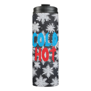 AI Hete Koude Sneeuwvlok Thermische Tumbler Thermosbeker