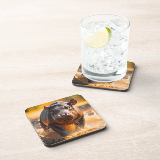 Ai Hippo Bier Onderzetter (Rechterzijde)