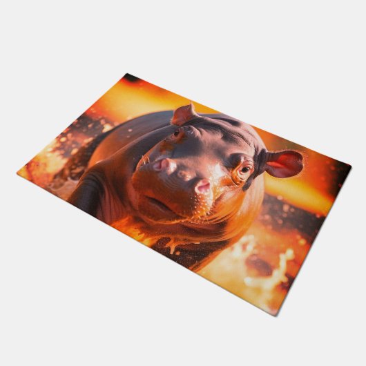 Ai Hippo Deurmat (Schuin)