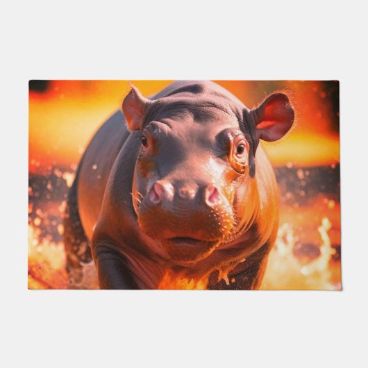 Ai Hippo Deurmat (Voorkant)