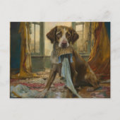 AI-hond vernietigd Briefkaart (Voorkant)