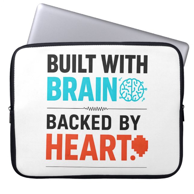 AI in laptophoes Laptop Sleeve (Voorkant)
