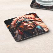 Ai Indian Bier Onderzetter (Linkerzijde)