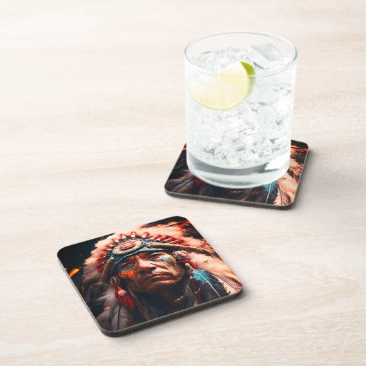 Ai Indian Bier Onderzetter (Rechterzijde)