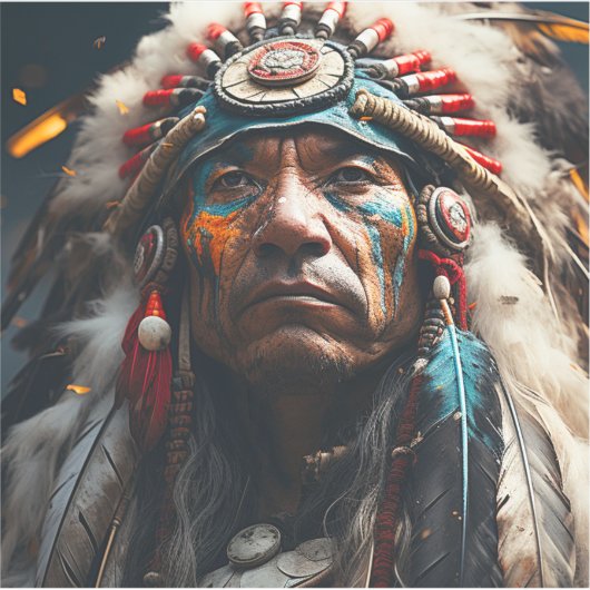 Ai Indian Sticker (Voorkant)