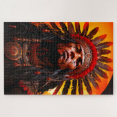 AI Indiase kunst Legpuzzel (Horizontaal)