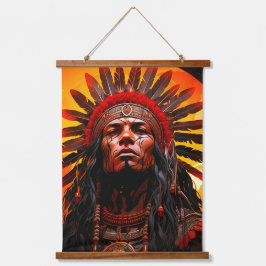 Ai Indiase kunstwerken Hangend Wandkleed