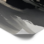 AI Inkttekening landschap Poster (Hoek)