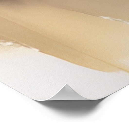 AI Inkttekening landschap Poster (Hoek)