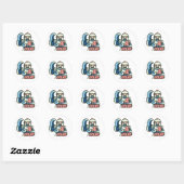 AI Is Your Friend Sticker 4 Mensen Die Van ChatGPT (Vel)