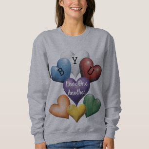 AI Je schoolnaam houdt van elkaar Shirt