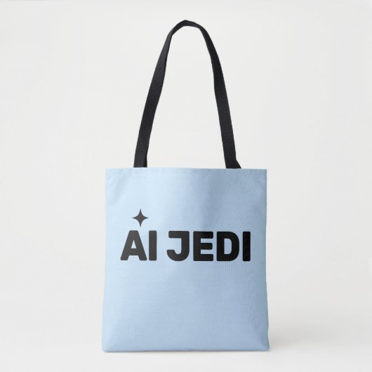AI Jedi™ Boodschappentas Tote Bag (Voorkant)