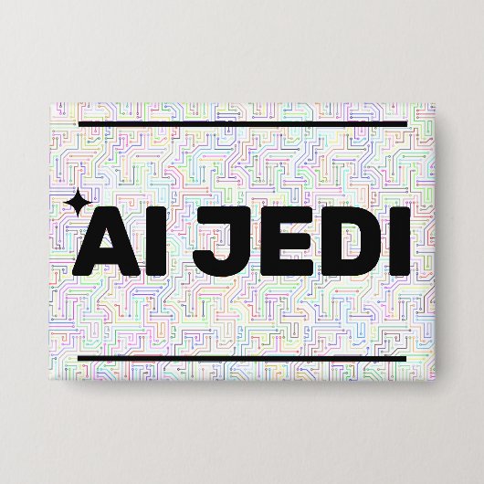 AI Jedi™ Button (Voorkant)
