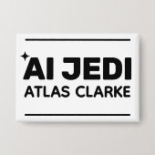 AI Jedi™ Button (Customize It!) (Voorkant)
