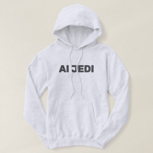 AI Jedi™ Hoodie (Design voorkant)