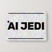 AI Jedi™ Knop Button (Voorkant)