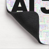 AI Jedi™ Mouse Pad (Customize It!) Muismat (Hoek)