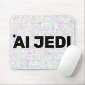 AI Jedi™ Mouse Pad (Customize It!) Muismat (Met muis)