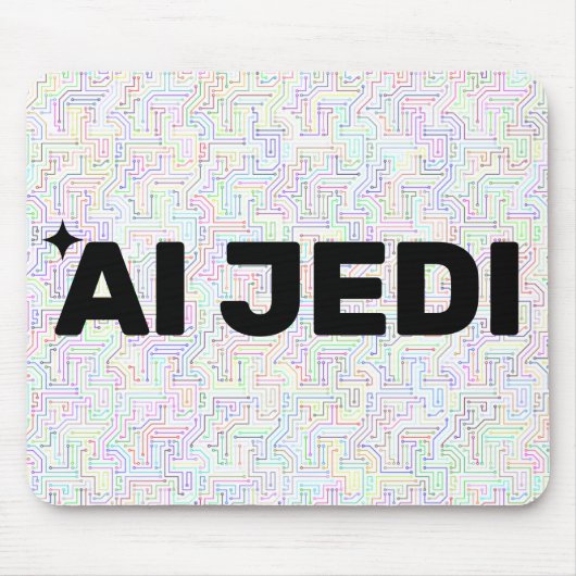 AI Jedi™ Mouse Pad (Customize It!) Muismat (Voorkant)