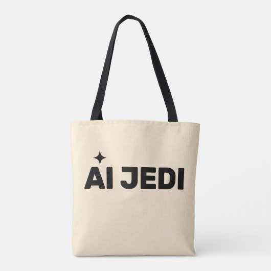 AI Jedi™ Tote Bag (Achterkant)
