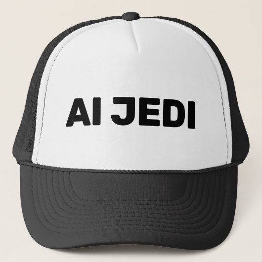 AI Jedi™ Trucker Hat Trucker Pet (Voorkant)