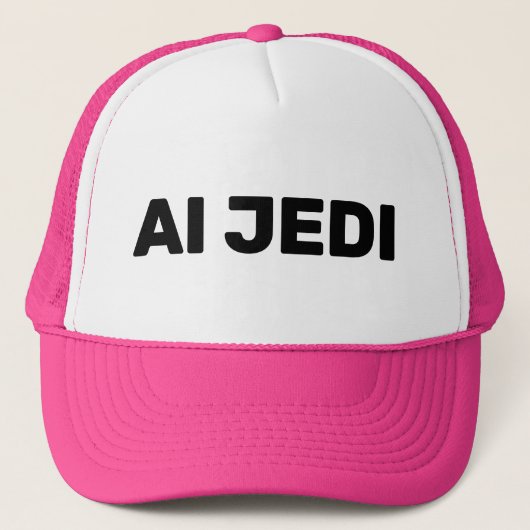 AI Jedi™ Trucker Hat Trucker Pet (Voorkant)