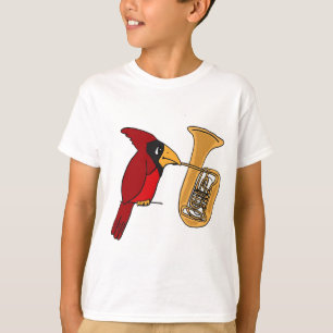 AI - Kardinaal die het shirt van Tuba speelt