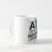 AI – katalysator voor innovatie en efficiëntie Koffiemok (Voorkant links)