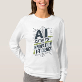 AI – katalysator voor innovatie en efficiëntie T-shirt