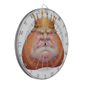 AI Koning Trump Blob Dartbord (Voorkant Links)
