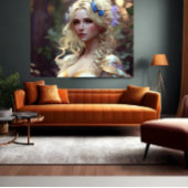 AI kunst Beauty en Mode Model Poster