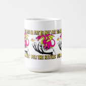 AI-kunst is geen kunst per de drakenhaters Koffiemok (Center)