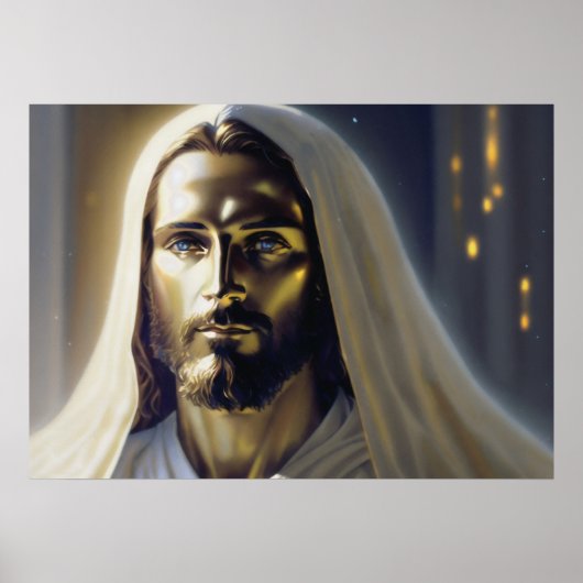 AI-kunst - Jezus Christus Poster (Voorkant)