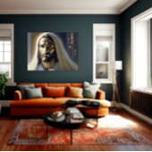 AI-kunst - Jezus Christus Poster