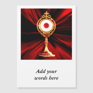 AI-kunst van een eucharistisch wonder
