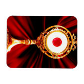 AI Kunst van een Eucharistisch wonder Magneet (Horizontaal)