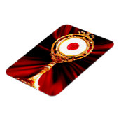 AI Kunst van een Eucharistisch wonder Magneet (Linkerzijde)