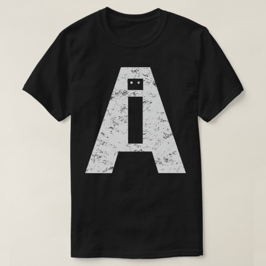 AI Kunstmatige Intelligence Premium T-shirt (Design voorkant)