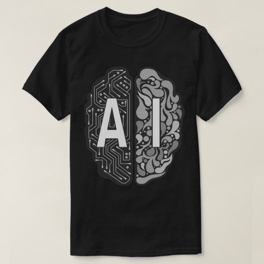 AI Kunstmatige intelligentie Essential Classic TSh T-shirt (Design voorkant)